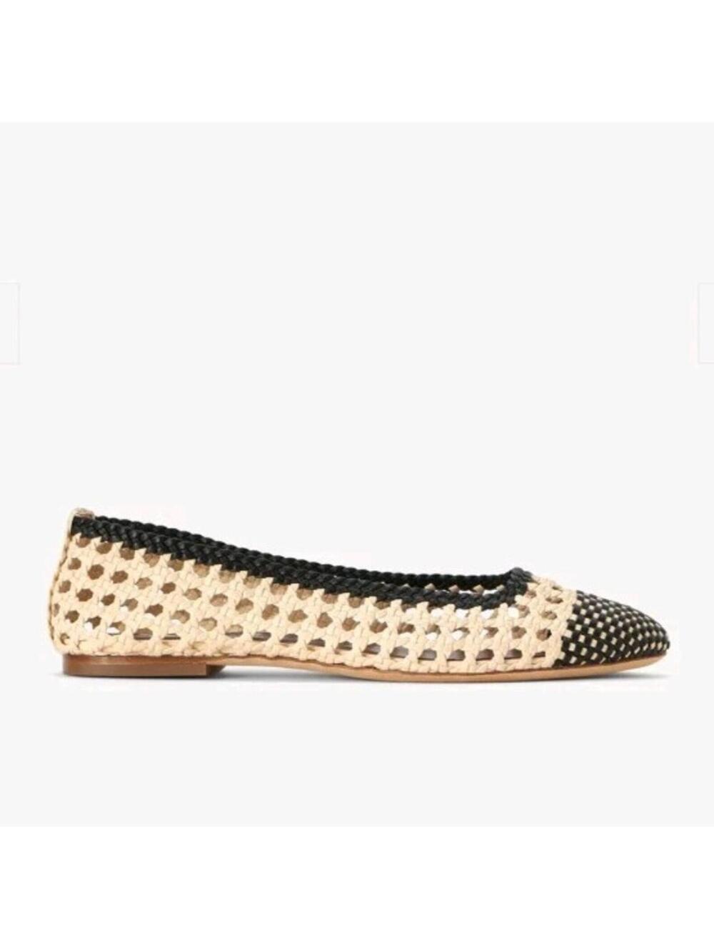 NEW!!! NIB!! Staud Nell Crochet Ballet Flats Sz 39 $400!!! Current!!!